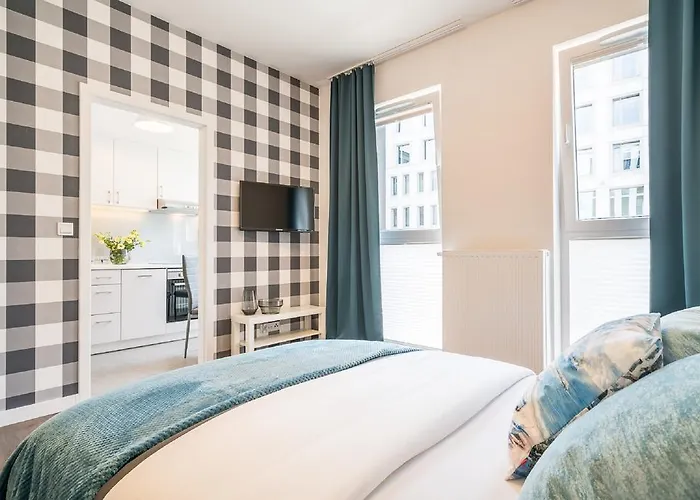 アパート Dabrowskiego By The Railway Station